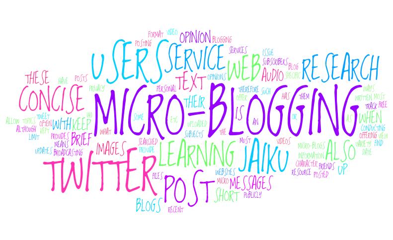 microblogging