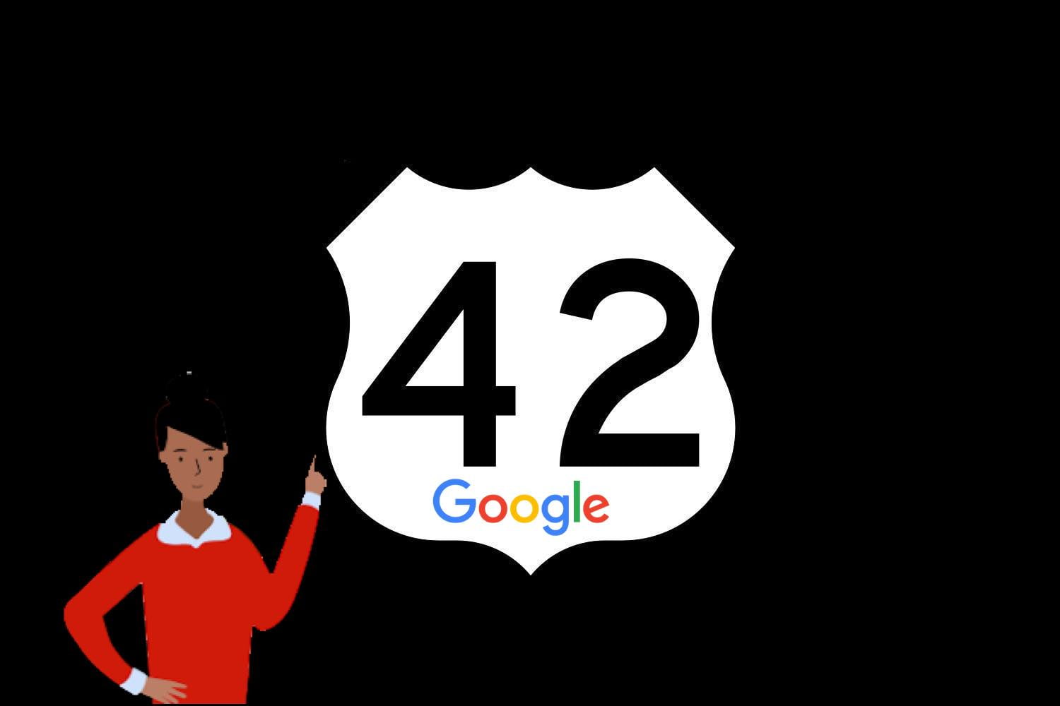 the answer to life the universe and everything, la respuesta a la vida el universo y todo