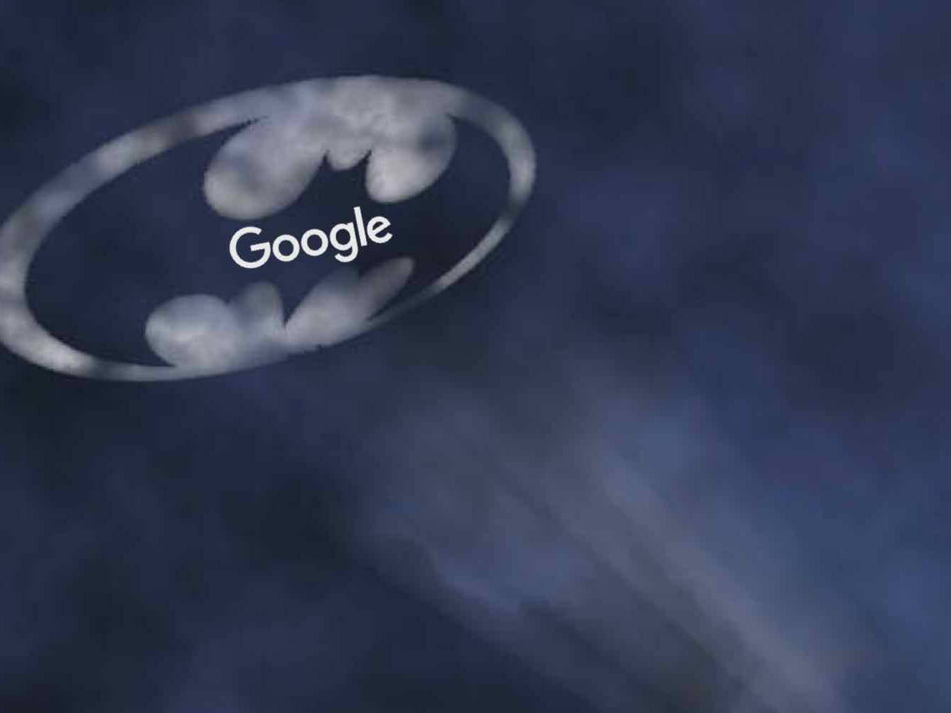Batiseñal Google, google batman